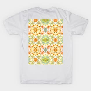 Ornamental mirrored pattern T-Shirt